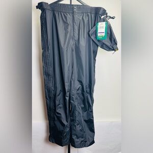 NWT - Cabela’s Dry-Plus Waterproof Rain Pants Black Size 2XL NWT